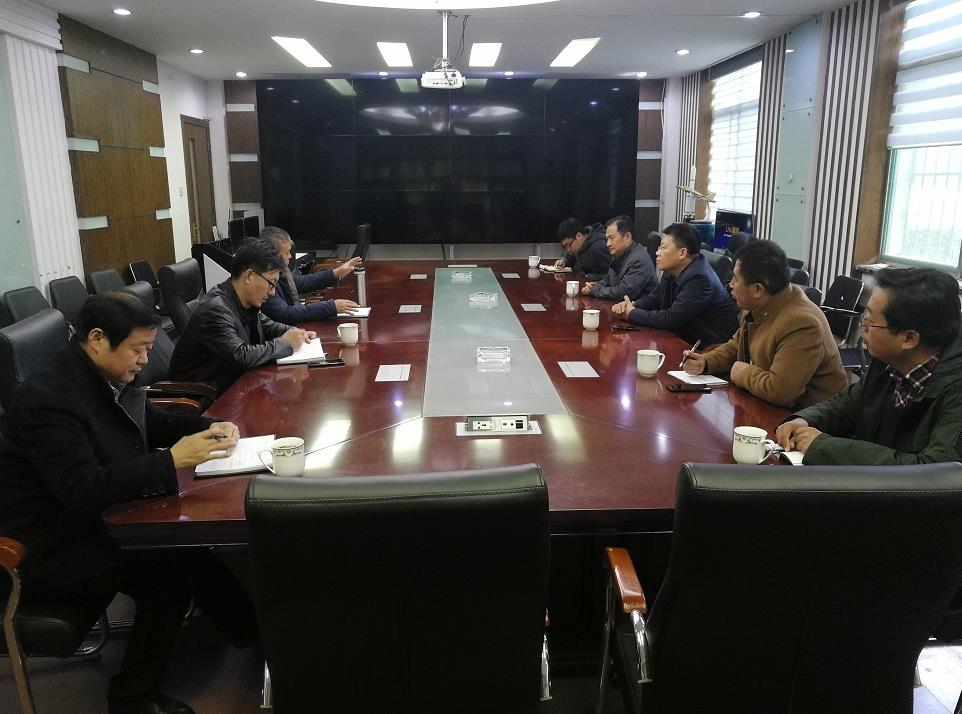 济南市长清区副区长丁勇来山东3377体育(中国官网)集团科技有限公司集团调研