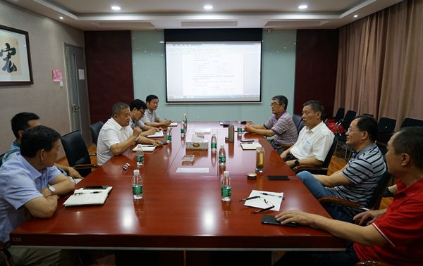 区政协主席张昭森到3377体育(中国官网)集团科技有限公司集团调研
