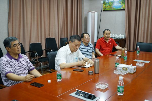 区政协主席张昭森到3377体育(中国官网)集团科技有限公司集团调研