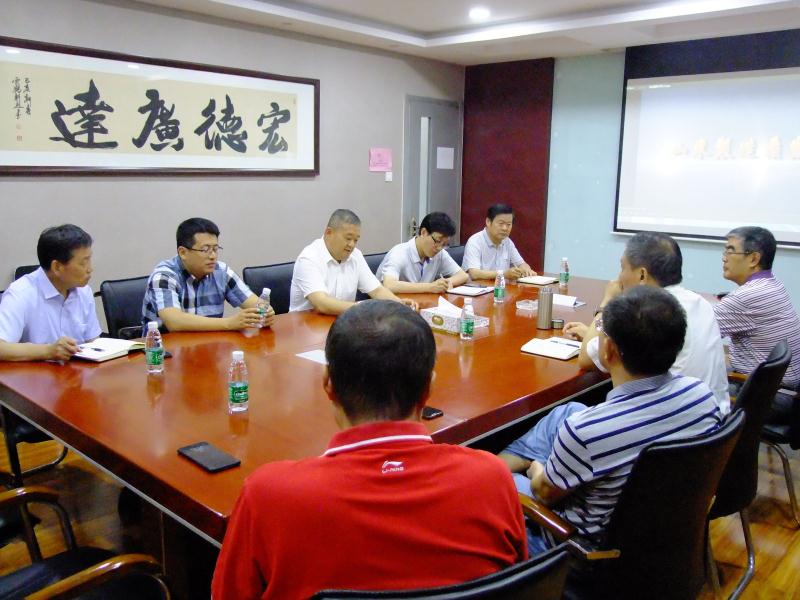 区政协主席张昭森到3377体育(中国官网)集团科技有限公司集团调研