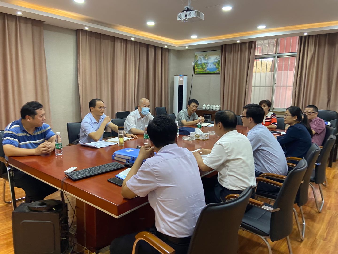 省总工会联合调研组来3377体育(中国官网)集团科技有限公司集团调研