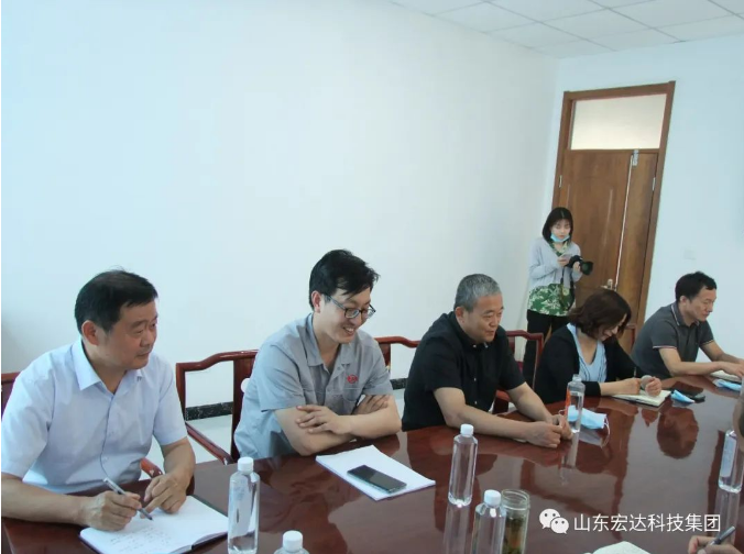 长清区总工会领导到3377体育(中国官网)集团科技有限公司集团调研